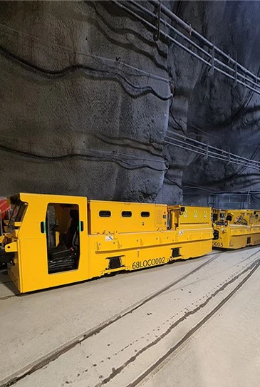 Mining Locomotive